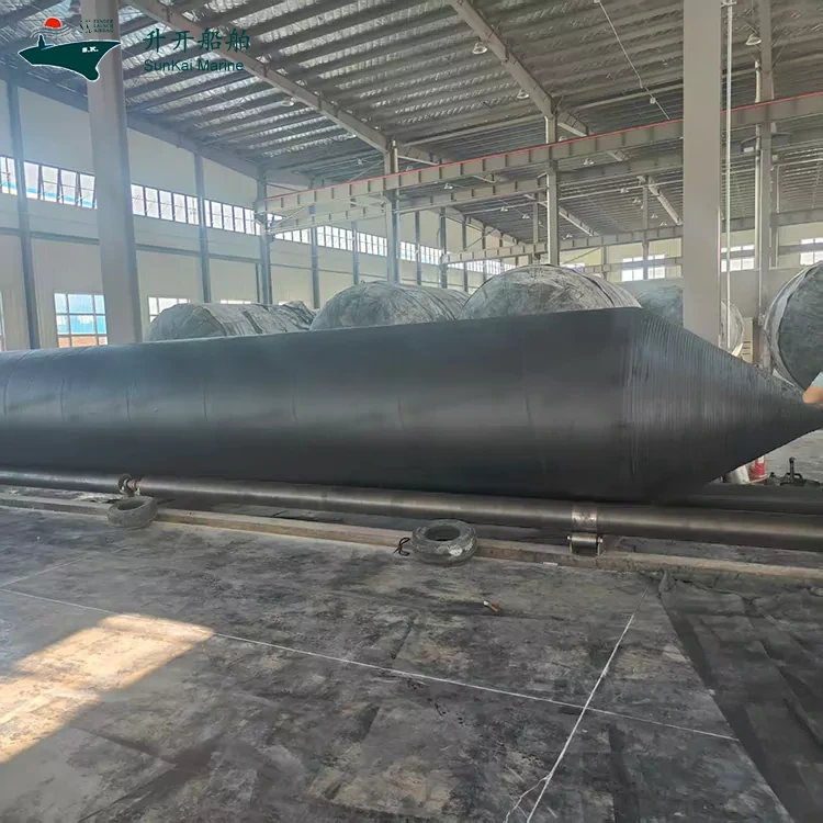 Морски воздушни перничиња Qingdao SunKai отпорни на висок притисок на притисок испорачани во Јужна Кореја